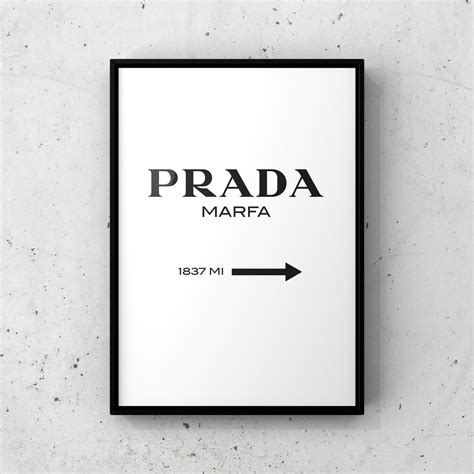 prada marfa print nz|prada wall art prints.